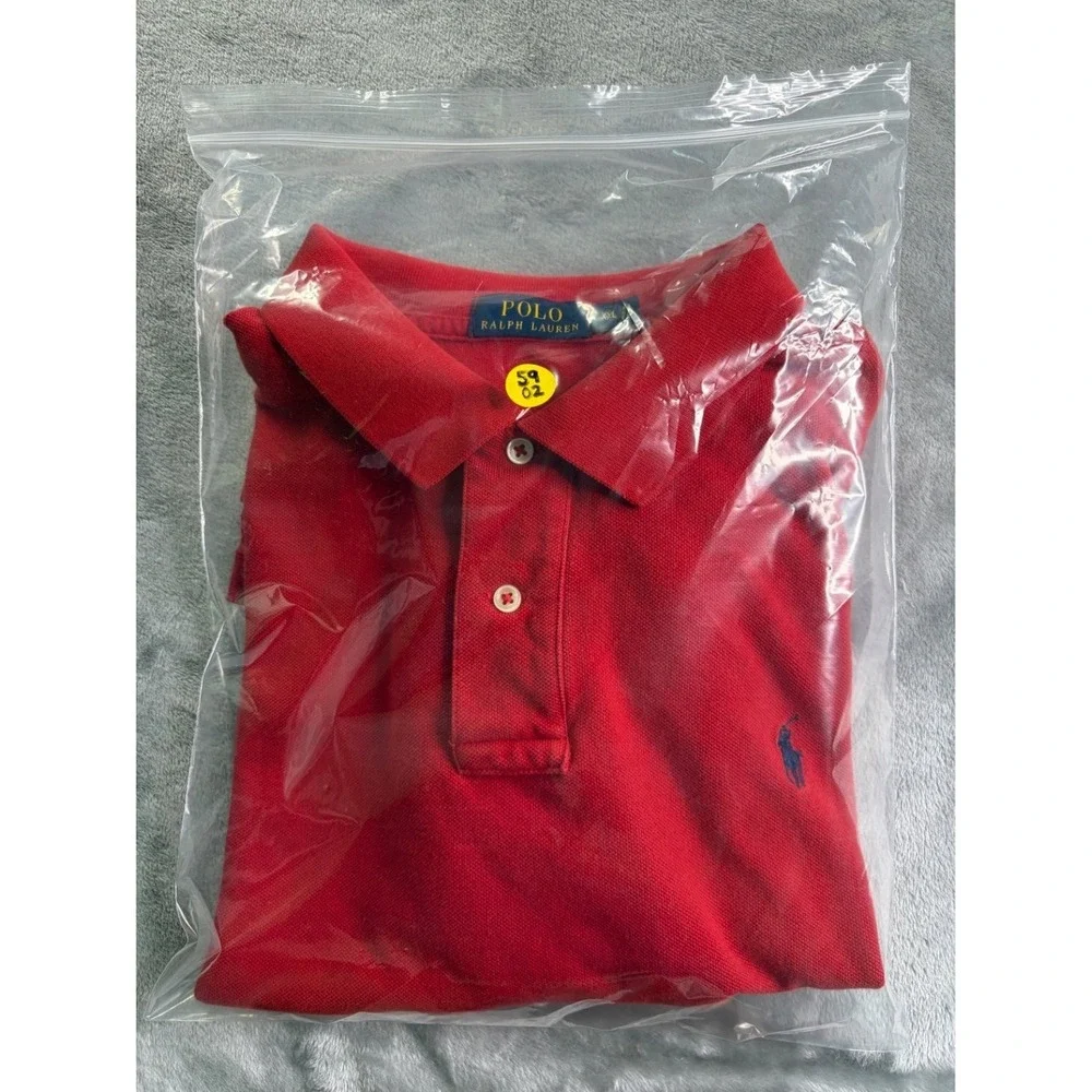Polo Ralph Lauren Classic Fit Men's XXL Red Two-button Placket